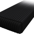Load image into Gallery viewer, Caliber Bunk Wrap - 16" x 2" x 24" - Black 23050-BK - Back View