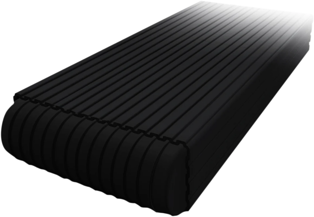 Caliber Bunk Wrap - 16" x 2" x 24" - Black 23050-BK - Back View