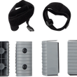 Load image into Gallery viewer, Caliber BunkWrap - 2"x4"x24' - Gray 23054 - Side View