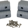 Load image into Gallery viewer, Caliber BunkWrap Endcap - 2"x6" - Gray - 4 Pack 23053 - Main Product View