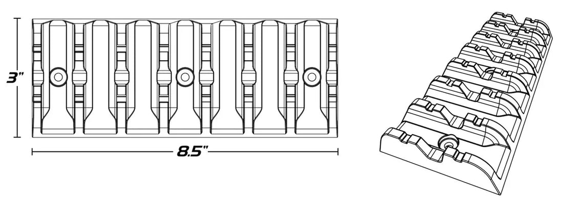 Caliber Door Trailer Grip Set 13351 - Additional View 6