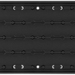 Load image into Gallery viewer, Caliber LowPro Grip Glides -Narrow 6" - 8 pc Single Set 13380 - Main Product View