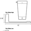 Load image into Gallery viewer, Caliber P/M FLEX GLIDES HIGH - Side View