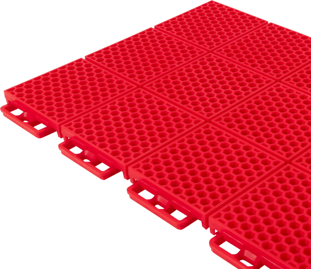 Caliber ProTech Smooth Flooring - Red - 24 pcs 13612-2 - Main Product View