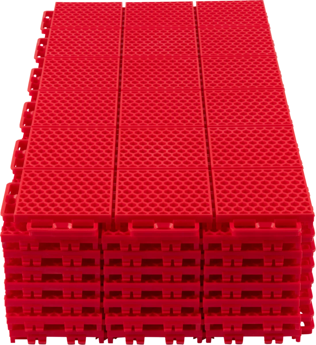 Caliber ProTech Smooth Flooring - Red - 24 pcs 13612-2 - Installation View