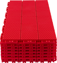 Load image into Gallery viewer, Caliber ProTech Smooth Flooring - Red - 8 pcs 13610-2 - Installation View