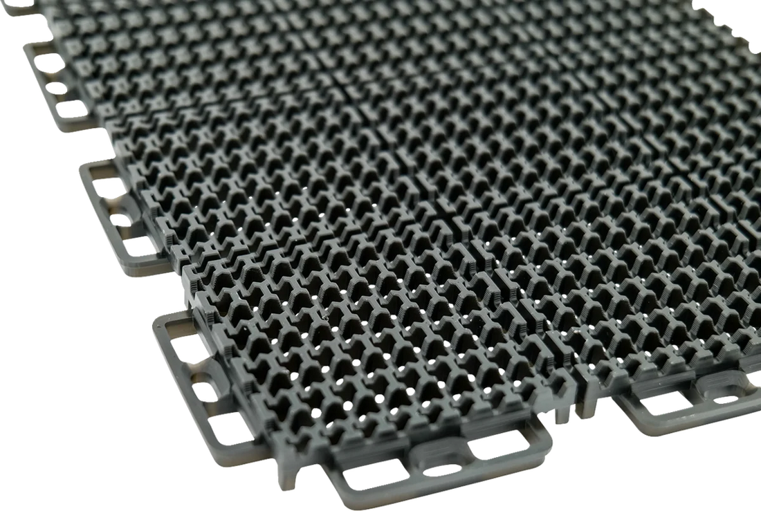 Caliber ProTech XT Flooring - Black - 8 pcs 13611-1 - Side View