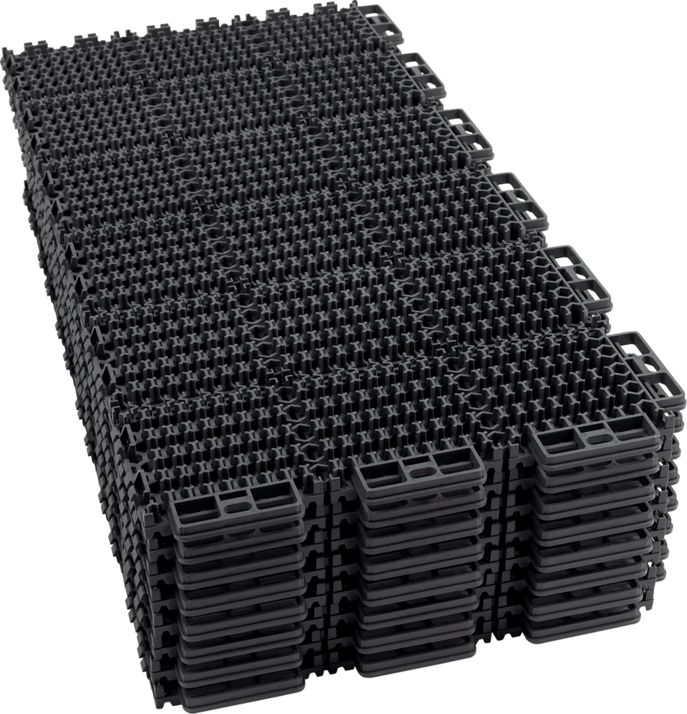 Caliber ProTech XT Flooring - Gray - 24 pcs 13613-3 - Side View