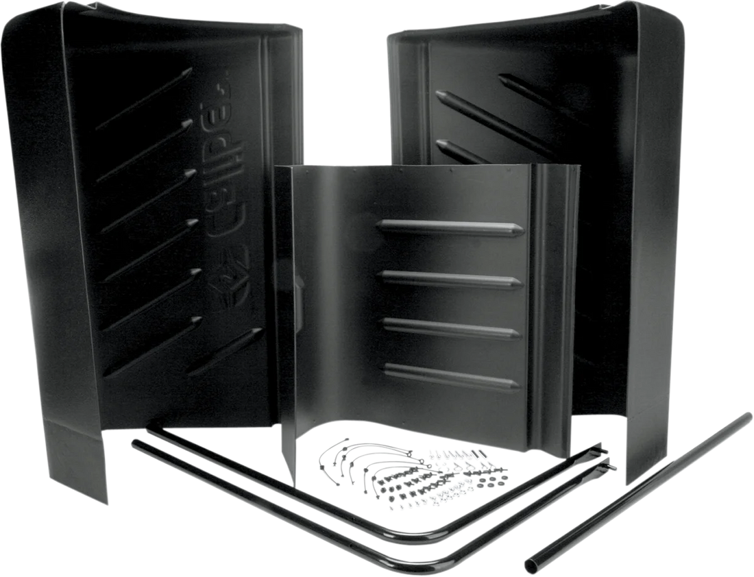 Caliber Series 3 Poly Shield - Black 13401 - Back View