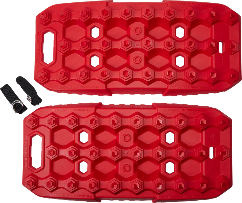 Caliber VTrax - Off-Road Recovery Boards - Red 13567-RED - Main Product View