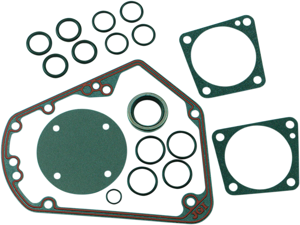 Cam Change Gasket Kit - Big Twin James Gasket JGI-25225-70-K - Side View