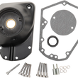 Load image into Gallery viewer, Cam Cover - Gloss Black - Big Twin/M8 DragSpecialties 35-0015GB - Side View