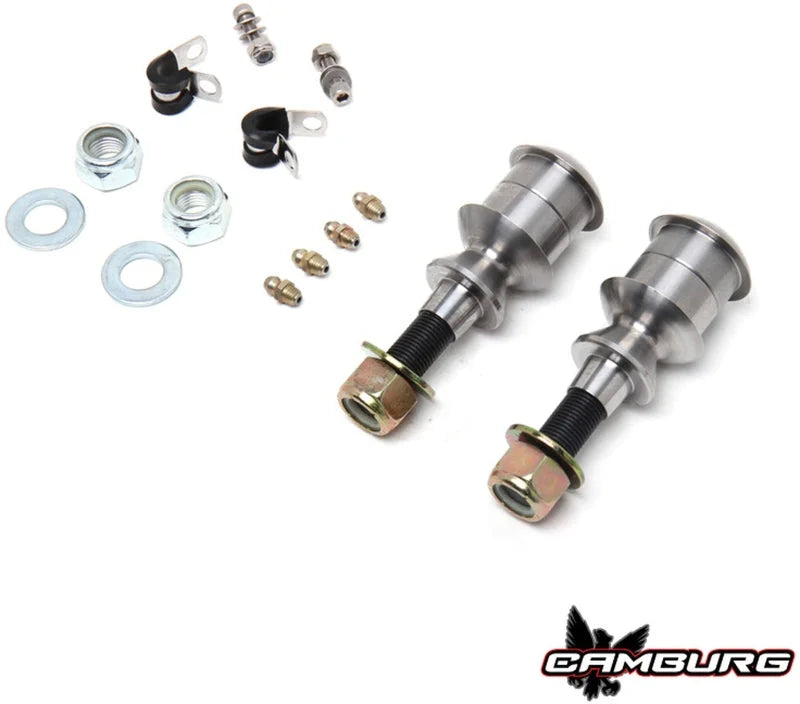 Camburg 03-21 Toyota Prado 120/150 1.25 Performance Uniball Upper Arms - Back View