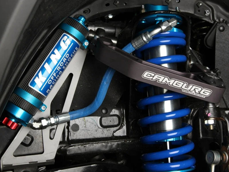 Camburg 03-21 Toyota Prado 120/150 KINETIK V2 Performance Billet Uniball Upper Arms - Side View
