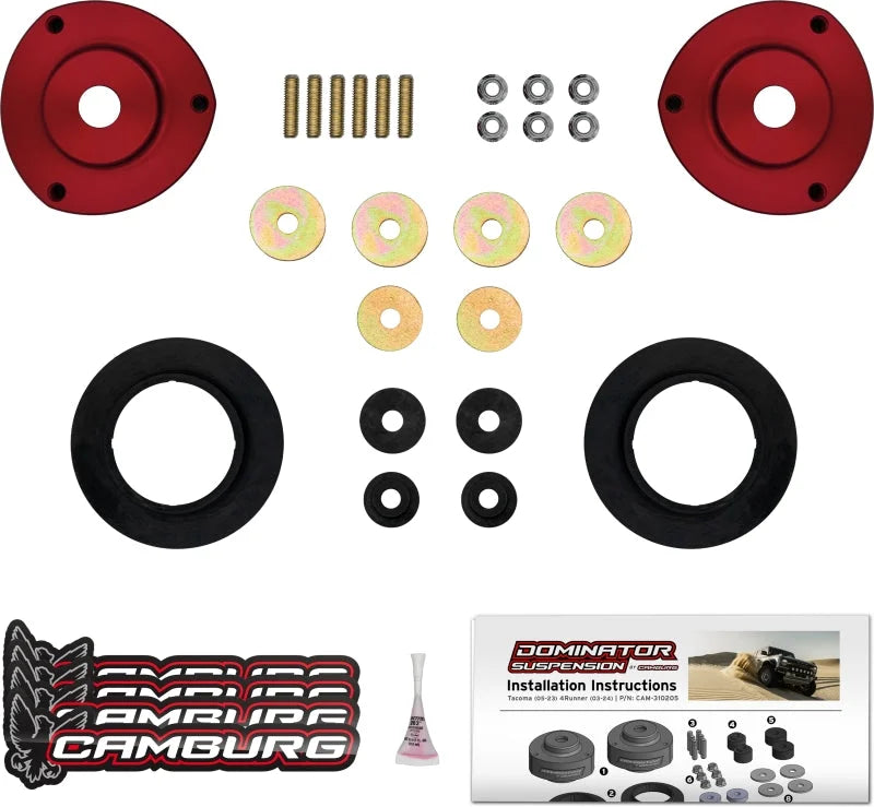 Camburg 05-23 Toyota Tacoma / 03-24 Toyota 4Runner Dominator Preload Spacer Kit - Additional View 9
