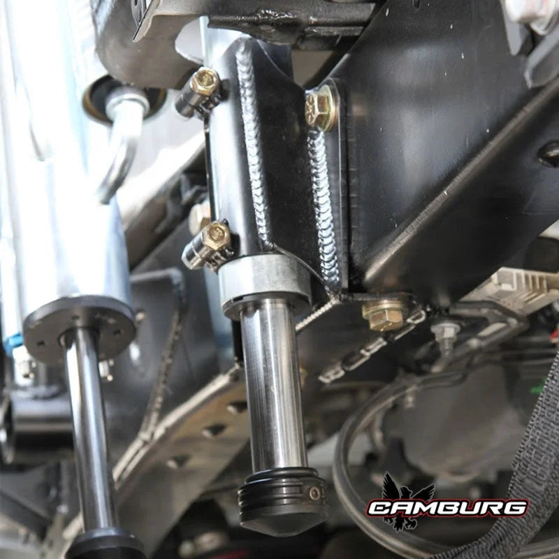 Camburg 07-21 Toyota Tundra 2wd/4wd Bolt-on Rear FOX 2.0 Bump Stop Mount Kit (S/O) - Side View