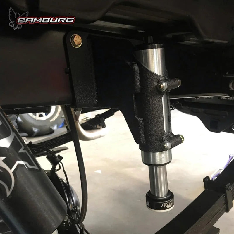 Camburg 07-21 Toyota Tundra 2wd/4wd Bolt-on Rear FOX 2.0 Bump Stop Mount Kit (S/O) - Back View