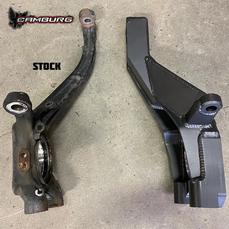 Camburg 07-21 Toyota Tundra 2wd/4wd Performance Spindle Kit - Back View