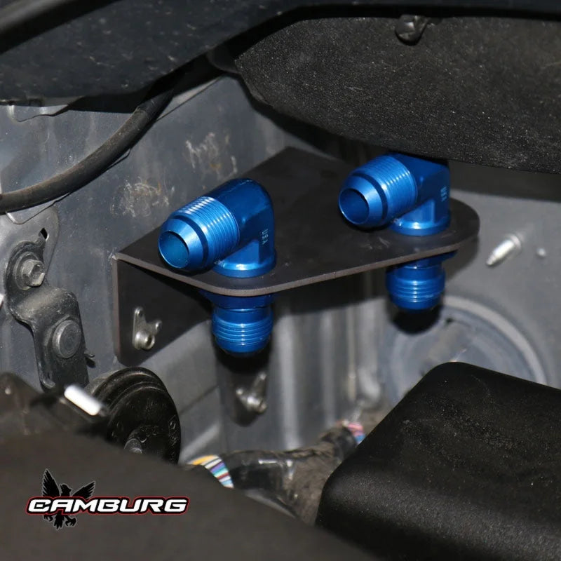 Camburg 07-21 Toyota Tundra Engine Breather Kit - Installation View