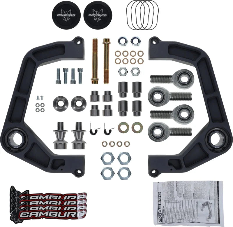 Camburg 08-21 Toyota Landcruiser 200 Series KINETIK V2 Performance Billet Uniball Upper Arms - Installation View