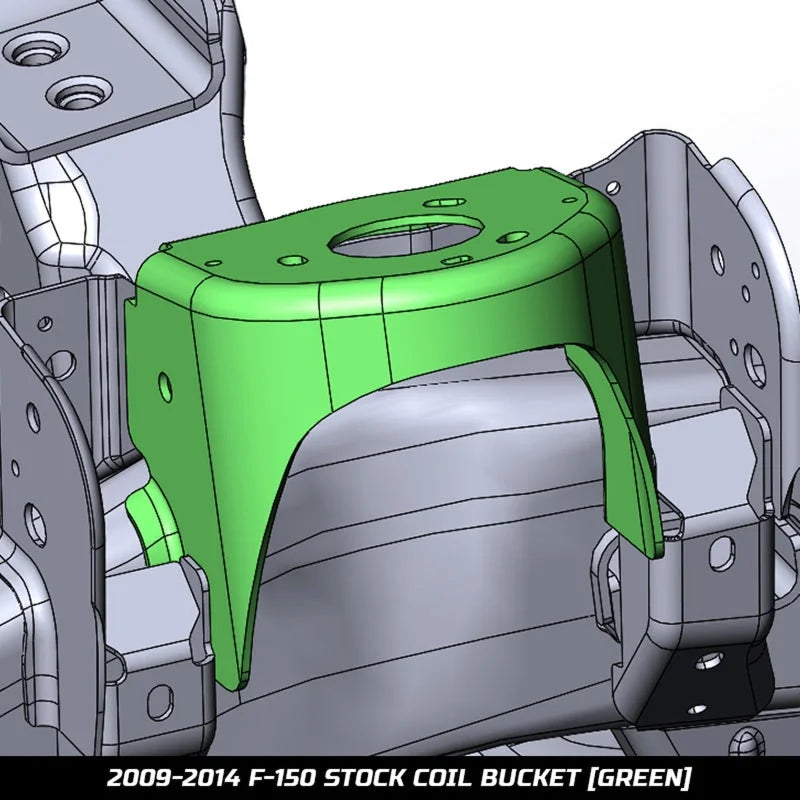 Camburg 09-14 Ford F-150/ Raptor 4wd Raptor Conversion Coil Bucket Kit - Additional View 6