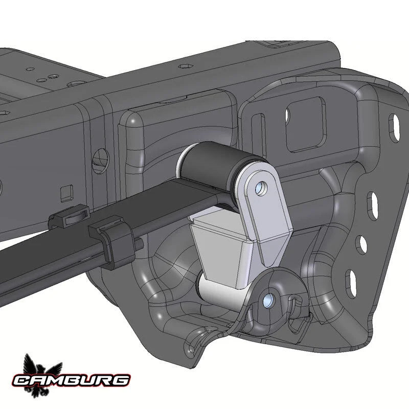 Camburg 10-14 Ford Raptor/ 04-14 F-150 TIG 4130 Shackles (stock length) - Side View