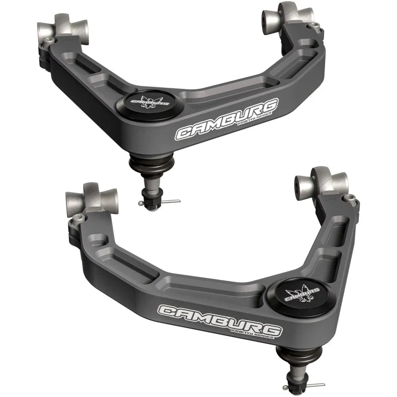 Camburg 17-20 Ford F-150 Raptor Kinetic Series X-Joint XL UCA Kit - Grey - Main Product View