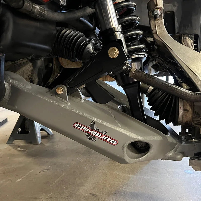 Camburg 17-20 Ford Raptor Performance Slapper Lower Arm Kit - Installation View