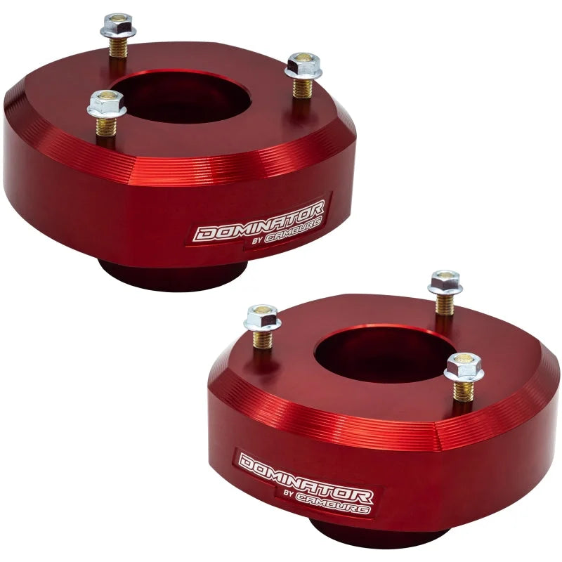 Camburg 19-24 Chevrolet Silverado 1500 2in. Front Spring Preload Spacer Kit (Red) - Main Product View