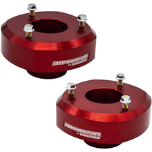 Load image into Gallery viewer, Camburg 19-24 Chevrolet Silverado 1500 2in. Front Spring Preload Spacer Kit (Red) - Main Product View