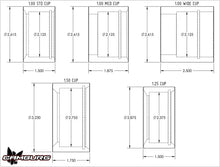 Load image into Gallery viewer, Camburg 1in. Med 4130 Uniball Cup (1.875in. width) - Back View