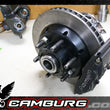 Load image into Gallery viewer, Camburg 2.0 Front Rotor Adapter [standard] (5x5.5 / 8x7.62) - Installation View