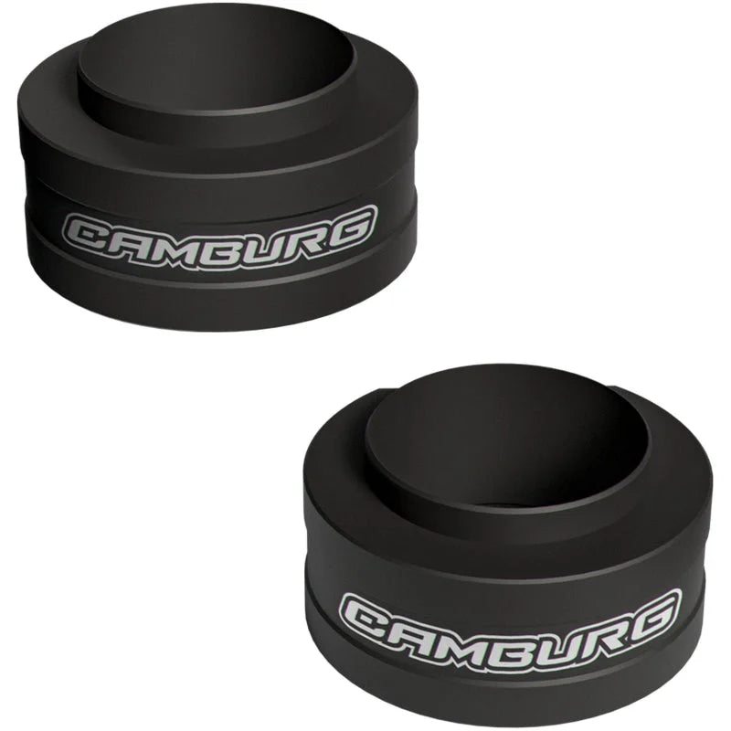 Camburg 2024+ Ford Ranger Raptor 2.5in Front Spring Preload Spacer Kit (Black)