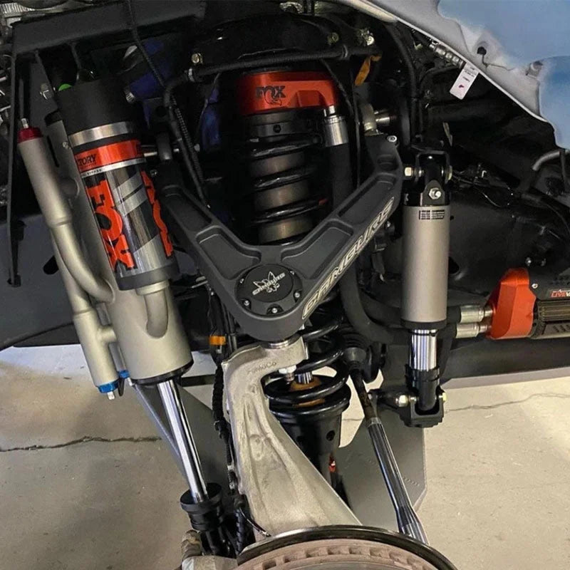Camburg 21-23 Ford Raptor 2.5 Front Slapper Bump Stop Mount Kit Only - Back View