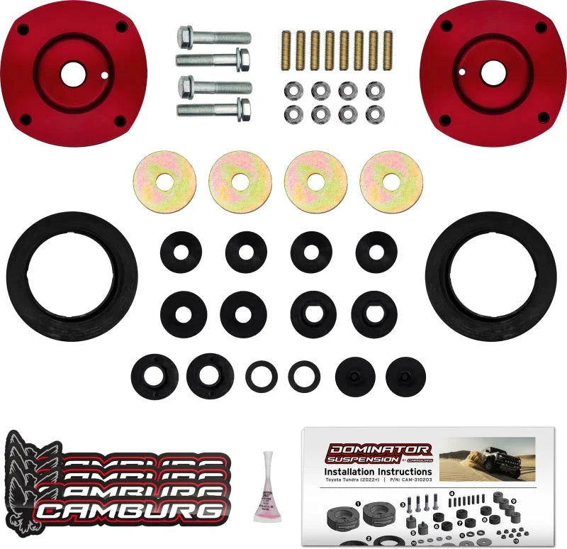 Camburg 22-24 Toyota Tundra 2wd /4wd Dominator Preload Spacer Kit - Additional View 9