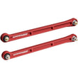 Load image into Gallery viewer, Camburg 22+ Toyota Tundra / 24+ Tacoma/ 23+ Sequoia KINETIK Series Rear Billet LTA Kit - Red - Main Product View