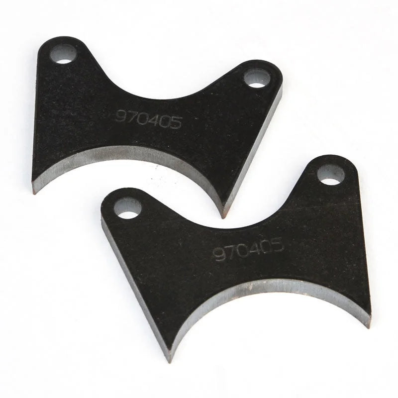 Camburg 3.50 Rear Axle Housing Brake Caliper Tabs (12in. Rotor x 3.5in. Spacing) (pair) - Detail View