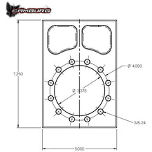 Load image into Gallery viewer, Camburg 4130 TT Bolt-on Spindle Snout Block - Main Product View