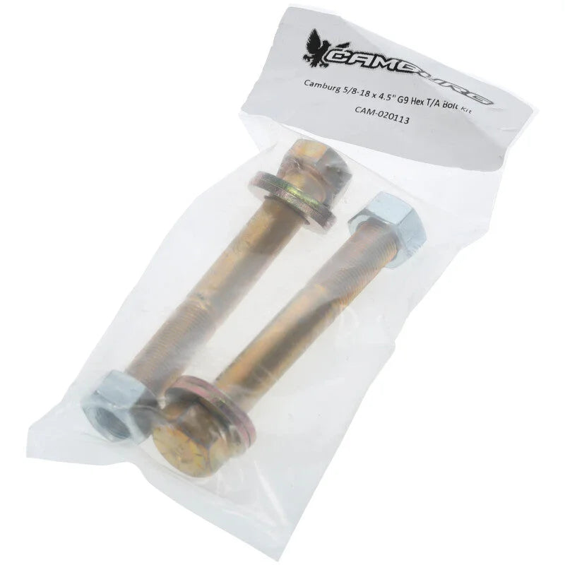 Camburg 5/8-18 x 4.5in. G9 Hex T/A Bolt Kit - Side View