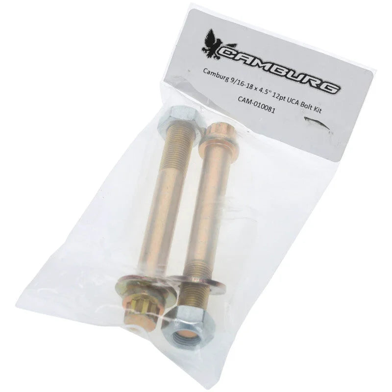 Camburg 9/16-18 x 4.5in. 12pt UCA Bolt Kit - Side View