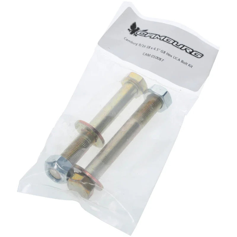 Camburg 9/16-18 x 4.5in. G8 Hex UCA Bolt Kit - Side View