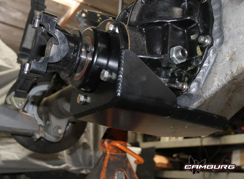Camburg 9in. Rear Diff Skid Plate - Side View