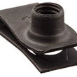 Load image into Gallery viewer, Camburg Black Fender Washer 10 Pack (aluminum washer bolt body clip 1/8in. tab) - Back View