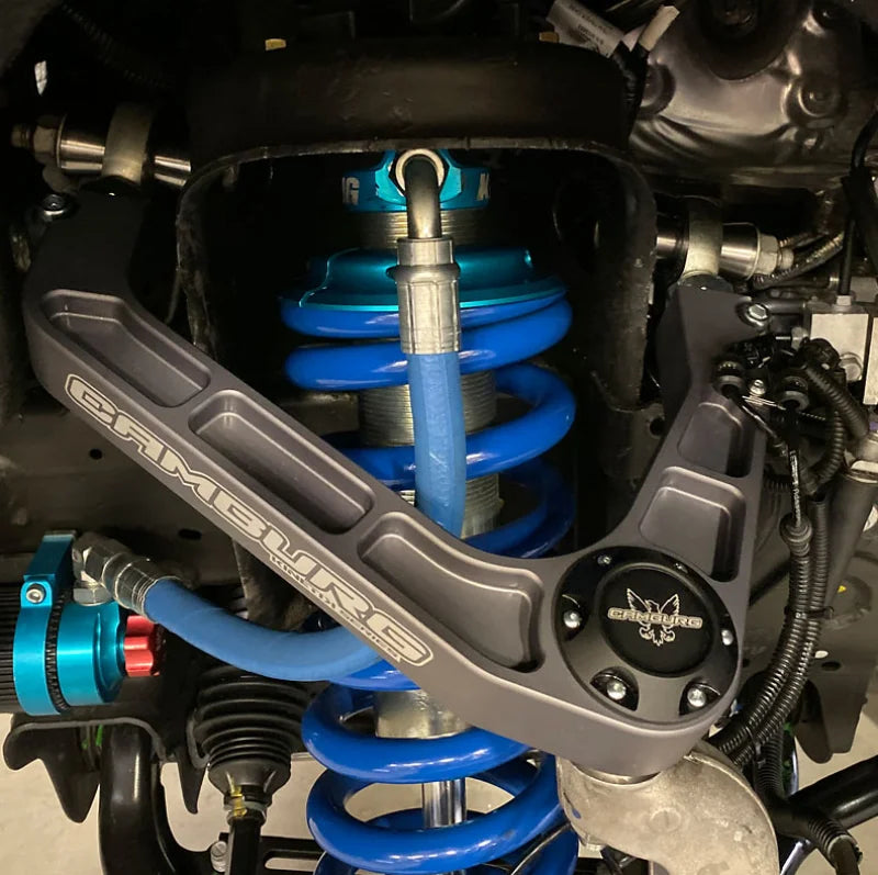 Camburg Chevy/GMC 1500 2WD/4WD 19-23 KINETIK V2 Performance Billet Uniball Upper Arms - Installation View