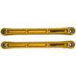 Load image into Gallery viewer, Camburg Ford Bronco 21-23 KINETIK Series Rear Billet Lower Trailing Arm Kit (Gold) - Main Product View