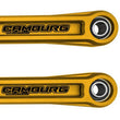 Load image into Gallery viewer, Camburg Ford Bronco 21-23 KINETIK Series Rear Billet Lower Trailing Arm Kit (Gold) - Installation View