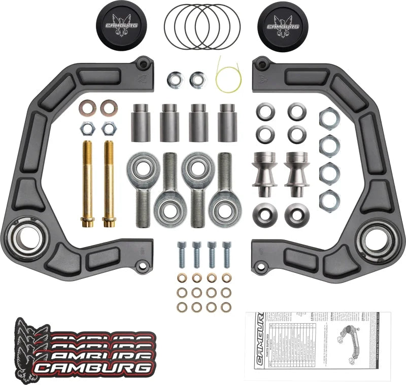 Camburg Ford Bronco 21-23 KINETIK V2 Performance Billet Uniball Upper Arms - Additional View 8