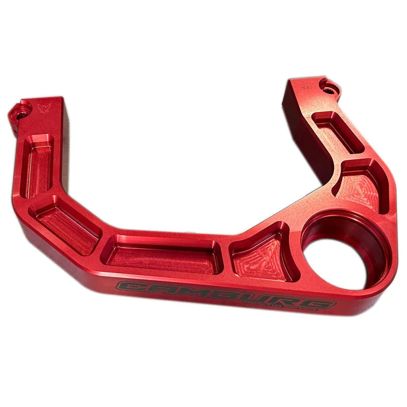 Camburg Ford Bronco 21-23 KINETIK V2 Performance Billet Uniball Upper Arms (Red) - Additional View 6