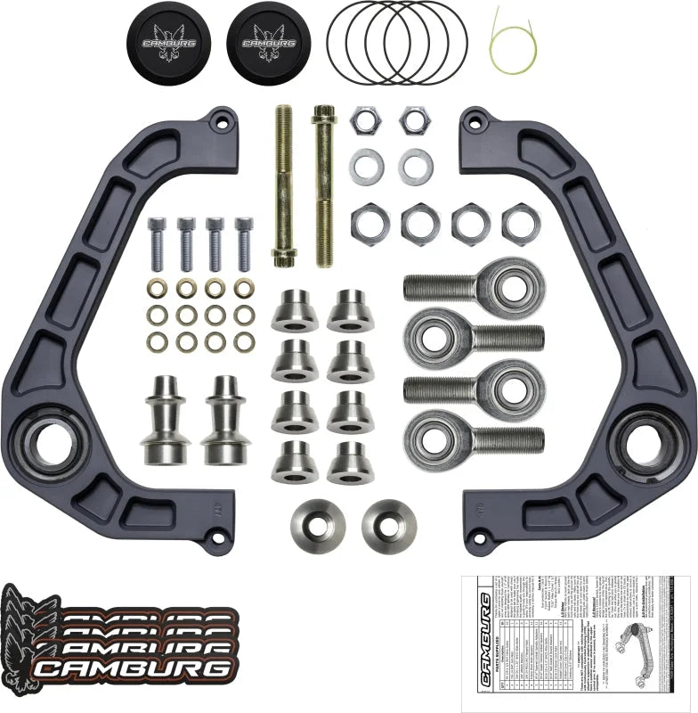 Camburg Ford F-150 2WD/4WD 21-23 KINETIK V2 Performance Billet Uniball Upper Arms - Additional View 9
