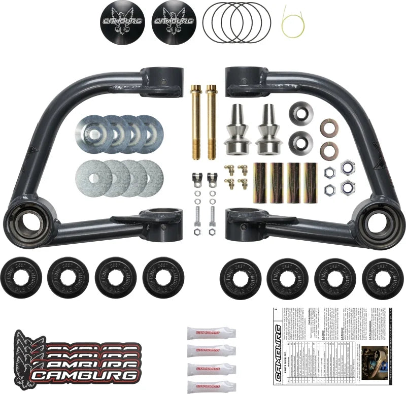 Camburg Ford Ranger 2WD/4WD 19-23 1.25in Performance Uniball Upper Arms (w/ covers) - Additional View 5